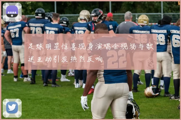 足球明星惊喜现身演唱会现场与歌迷互动引发热烈反响