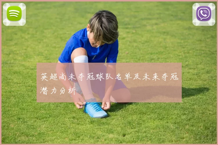 英超尚未夺冠球队名单及未来夺冠潜力分析