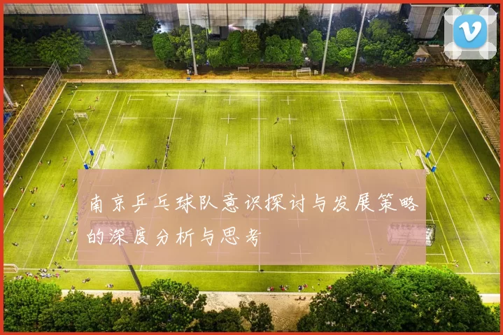 南京乒乓球队意识探讨与发展策略的深度分析与思考