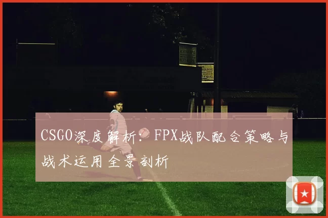 CSGO深度解析：FPX战队配合策略与战术运用全景剖析